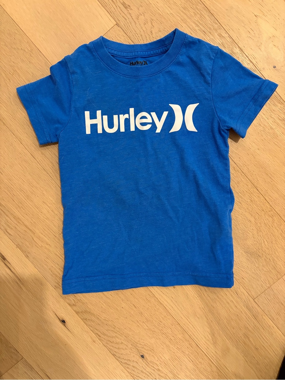 Hurley Royal Blue Kids Logo Tee